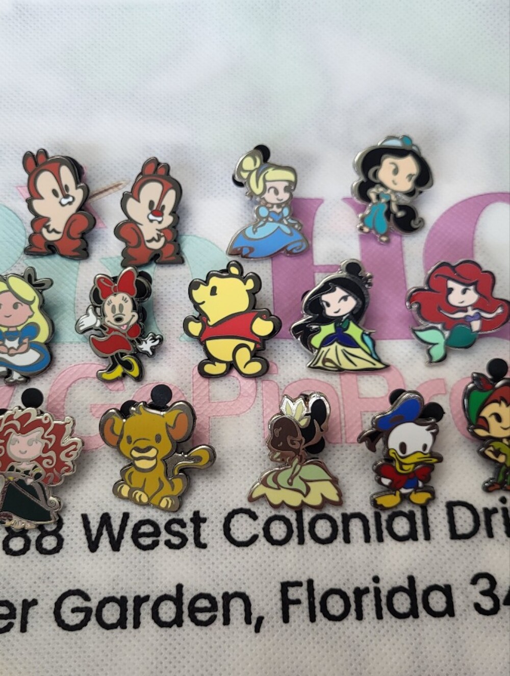 2016 DISNEY CUTIES Trading Pins Set of 14